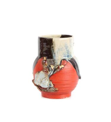 A Sumida Pottery Fat Bodied Vase