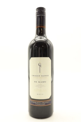 (1) 2011 Craggy Range Te Kahu, Gimblett Gravels [JR16]