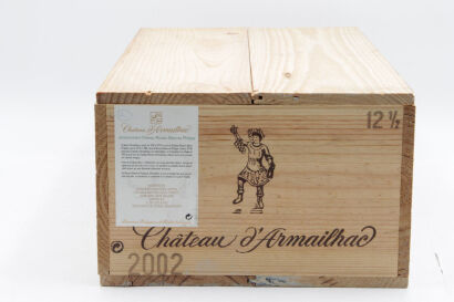 (12) 2002 Baron Philippe de Rothschild Chateau d'Armailhac, Pauillac 375ml (OWC)