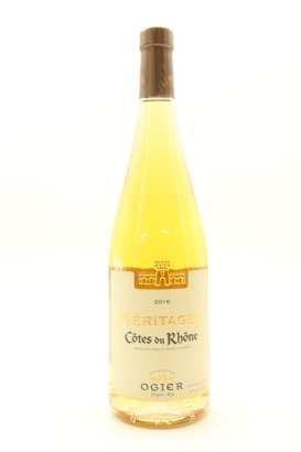 (1) 2016 Ogier Cotes du Rhone Heritages Blanc, Rhone