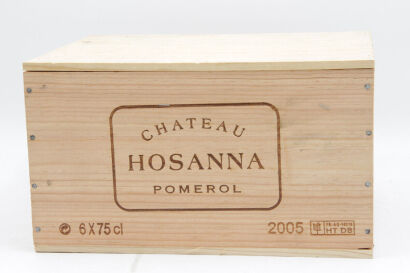 (6) 2005 Chateau Hosanna, Pomerol (OWC) [JR17.5] [RP98] [WS96] [WE95]