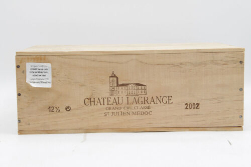 (12) 2002 Chateau Lagrange, Saint-Julien, 375ml (OWC)