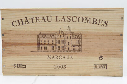 (6) 2003 Chateau Lascombes, Margaux (OWC)