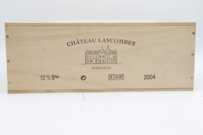 (12) 2004 Chateau Lascombes, Margaux, 375ml (OWC)