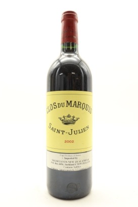 (1) 2002 Clos du Marquis, Saint-Julien [JR16.5]