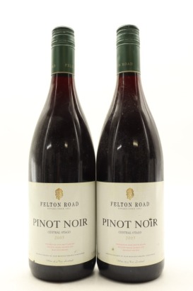 (2) 2005 Felton Road Bannockburn Pinot Noir, Central Otago