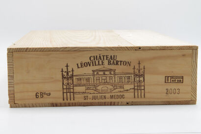 (6) 2003 Chateau Leoville Barton, Saint-Julien (OWC) [WS98] [RP96] [JR17]