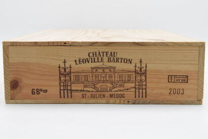 (6) 2003 Chateau Leoville Barton, Saint-Julien (OWC) [WS98] [RP96] [JR17]