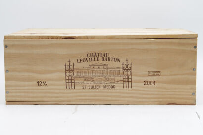 (12) 2004 Chateau Leoville Barton, Saint-Julien 375ml (OWC)