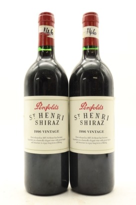 (2) 1996 Penfolds St. Henri Shiraz, South Australia [JO95]