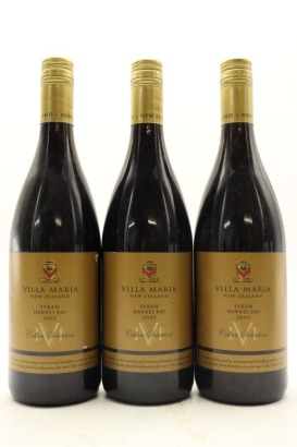 (3) 2005 Villa Maria Cellar Selection Syrah, Hawke's Bay