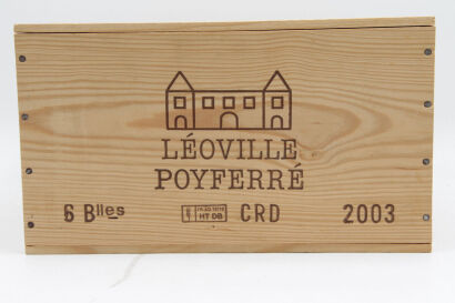 (6) 2003 Chateau Leoville Poyferre, Saint-Julien (OWC)