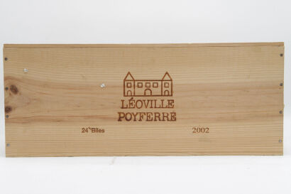 (24) 2002 Chateau Leoville Poyferre, Saint-Julien, 375ml (OWC)