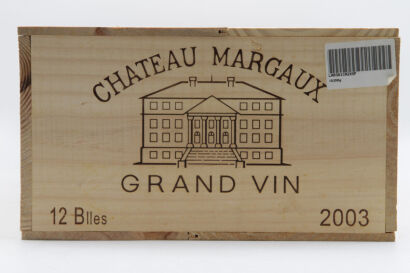 (12) 2003 Chateau Margaux, Margaux (OWC) [RP98] [JR17]