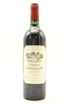 (1) 2002 Chateau Les Ormes-de-Pez, Saint-Estephe [JR16.5]