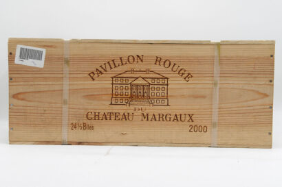 (24) 2000 Pavillon Rouge du Chateau Margaux, Margaux, 375ml (OWC) [JR17]