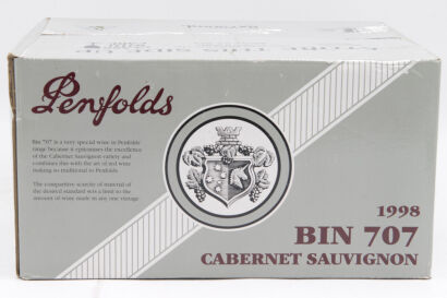 (6) 1998 Penfolds Bin 707 Cabernet Sauvignon (OWC) [JO97]