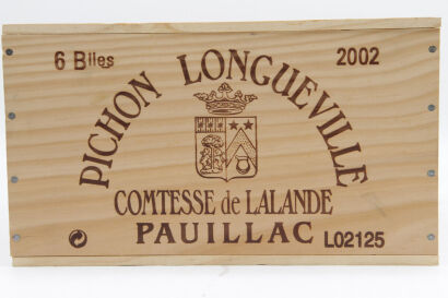 (6) 2002 Chateau Pichon Longueville Comtesse de Lalande, Pauillac (OWC)