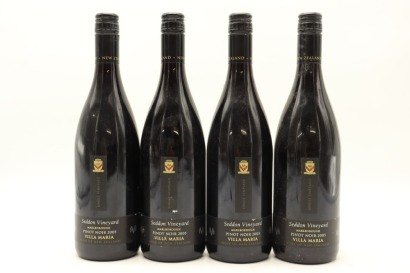 (4) 2005 Villa Maria Single Vineyard Seddon Pinot Noir, Marlborough [BC93]