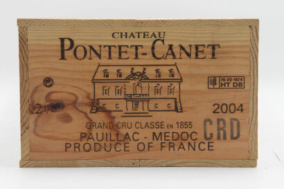 (12) 2004 Chateau Pontet-Canet, Pauillac, 375ml (OWC) [JR17]