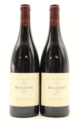 (2) 2007 Te Mata Estate Bullnose Syrah, Hawke's Bay