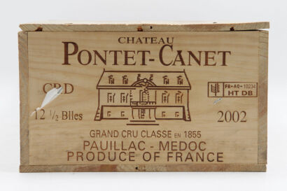 (12) 2002 Chateau Pontet-Canet, Pauillac, 375ml (OWC)