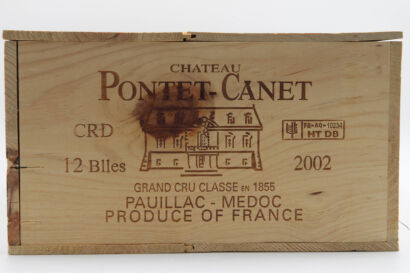 (12) 2002 Chateau Pontet-Canet, Pauillac (OWC)