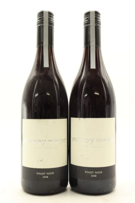 (2) 2008 Muddy Water Pinot Noir, Waipara