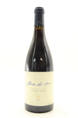 (1) 2007 Millton Clos de Ste. Anne Naboth's Vineyard Pinot Noir, Gisborne [JR17] (STOL)
