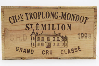 (12) 1998 Chateau Troplong Mondot, Saint-Emilion Grand Cru (OWC)